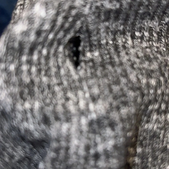 Aiden Y grey ribbed knit mini dress Sz S - Picture 5 of 11